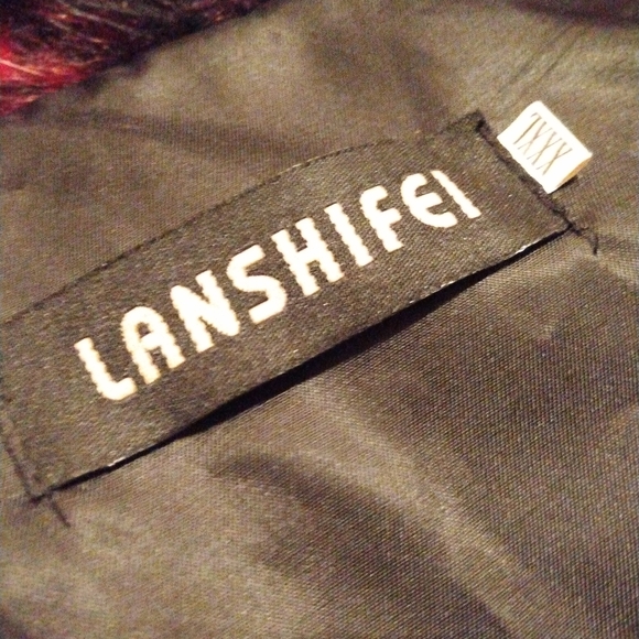 Lanshifel Colorful Faux Fur Jacket - Picture 4 of 5